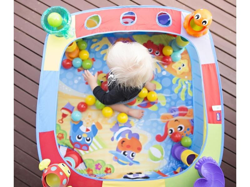 Playgro Bällebad Pop Up 30 Bälle Baby Bällebad