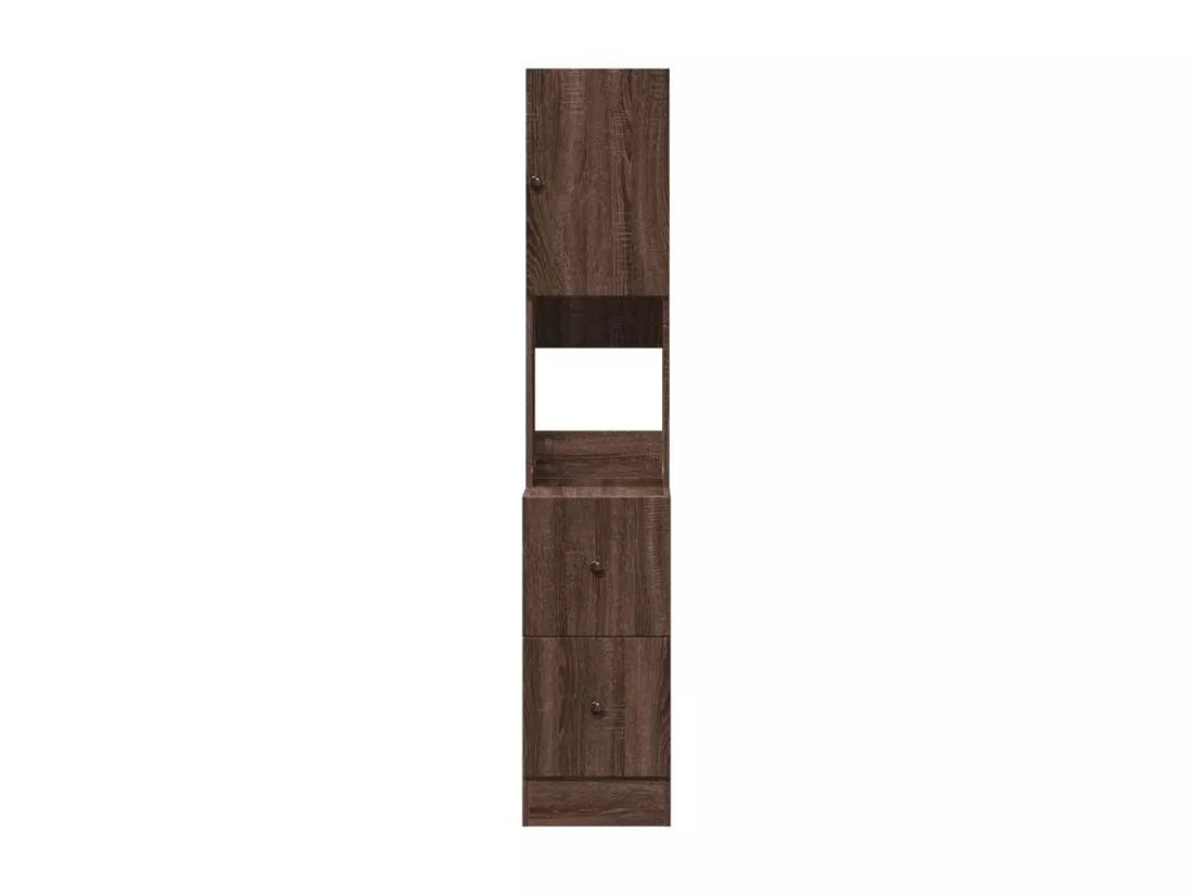 Armoire de cuisine chêne marron 35x50x180 cm bois d’ingénierie
