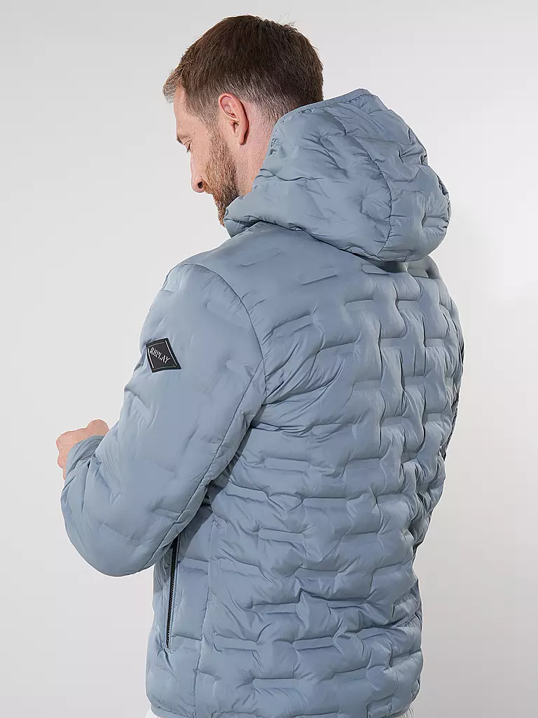 REPLAY Leichtsteppjacke hellgrau