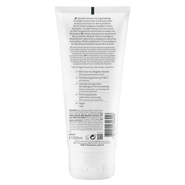Rausch Feuchtigkeit Bodylotion mit Malve, 200 ml