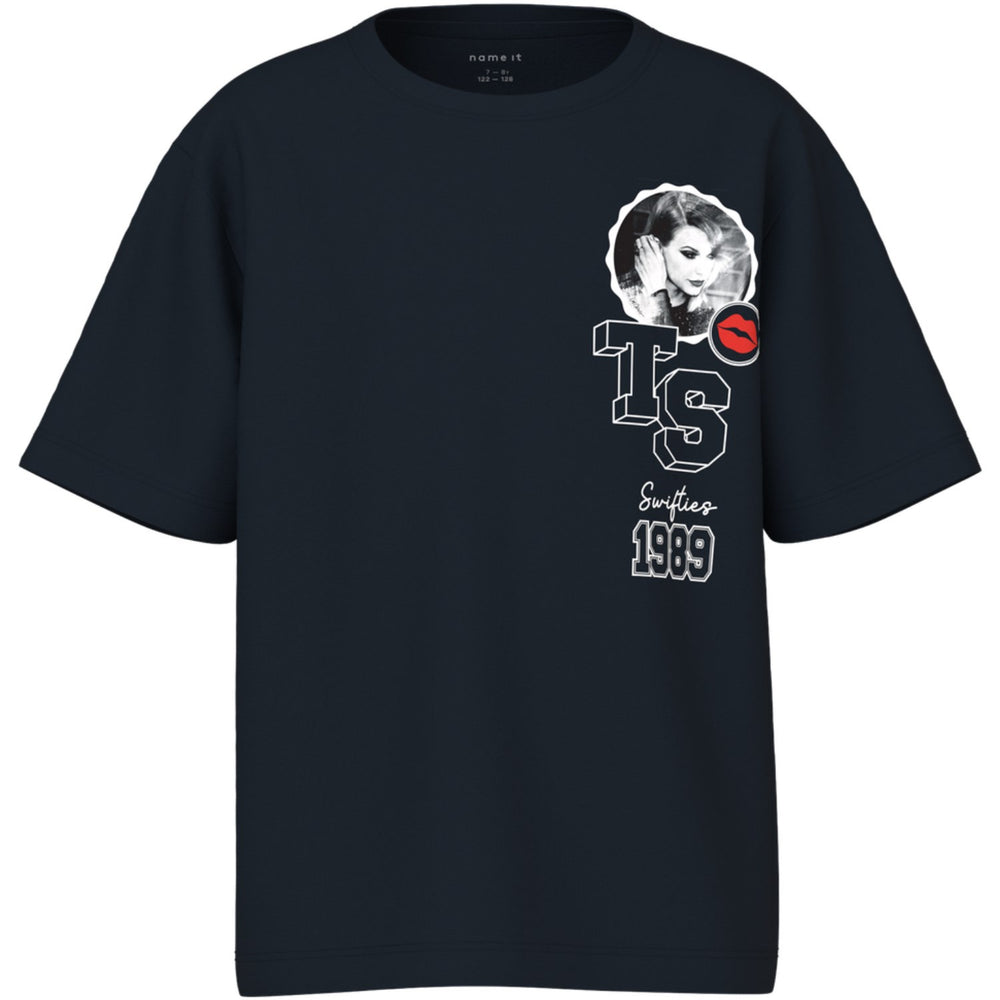 Køb Name It Black Feyre Celebrity Icons Regular T-Shirt