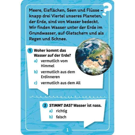 moses. Expedition Natur Mein Wasser-Forscherquiz