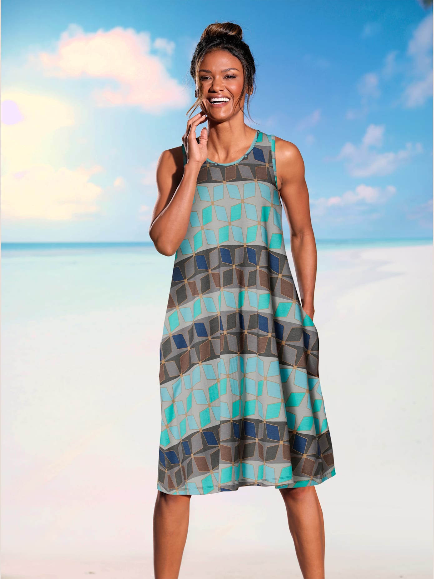 Robe d'été jersey fin