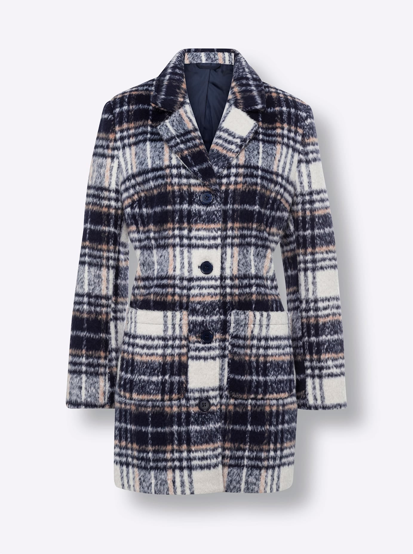Classic Basics Langjacke ohne Kapuze