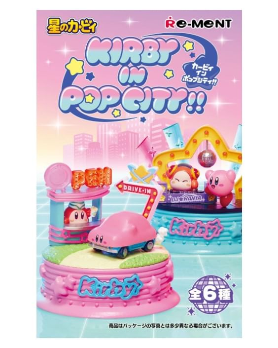Re-ment - Kirby in Pop City!! Figuur (6 soorten) (Blind Box)