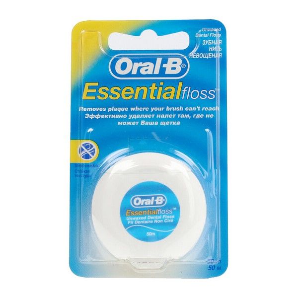 Oral-B Essential Floss Fio Dentário Mentolado 50m