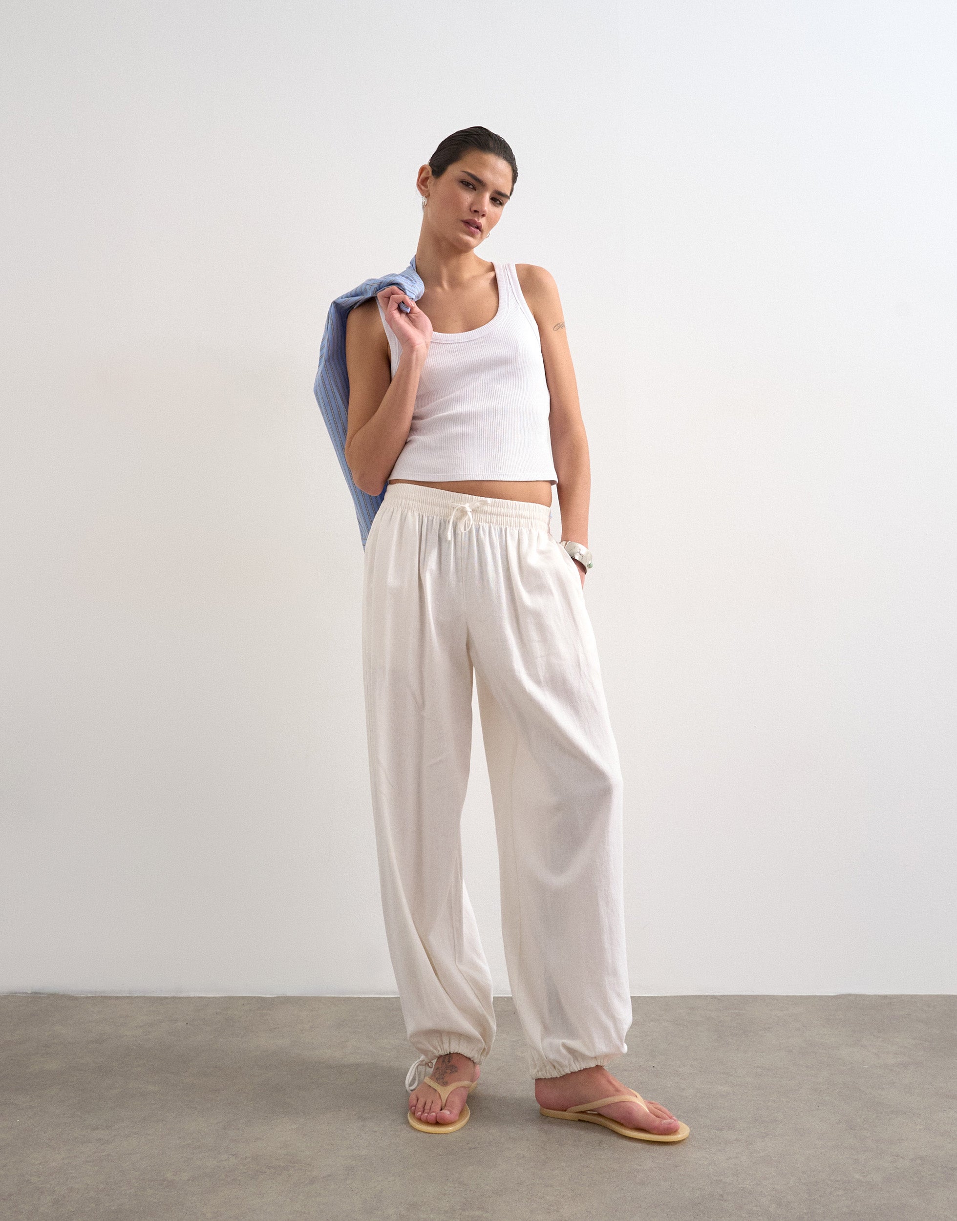 TSBEATE High rise Broek