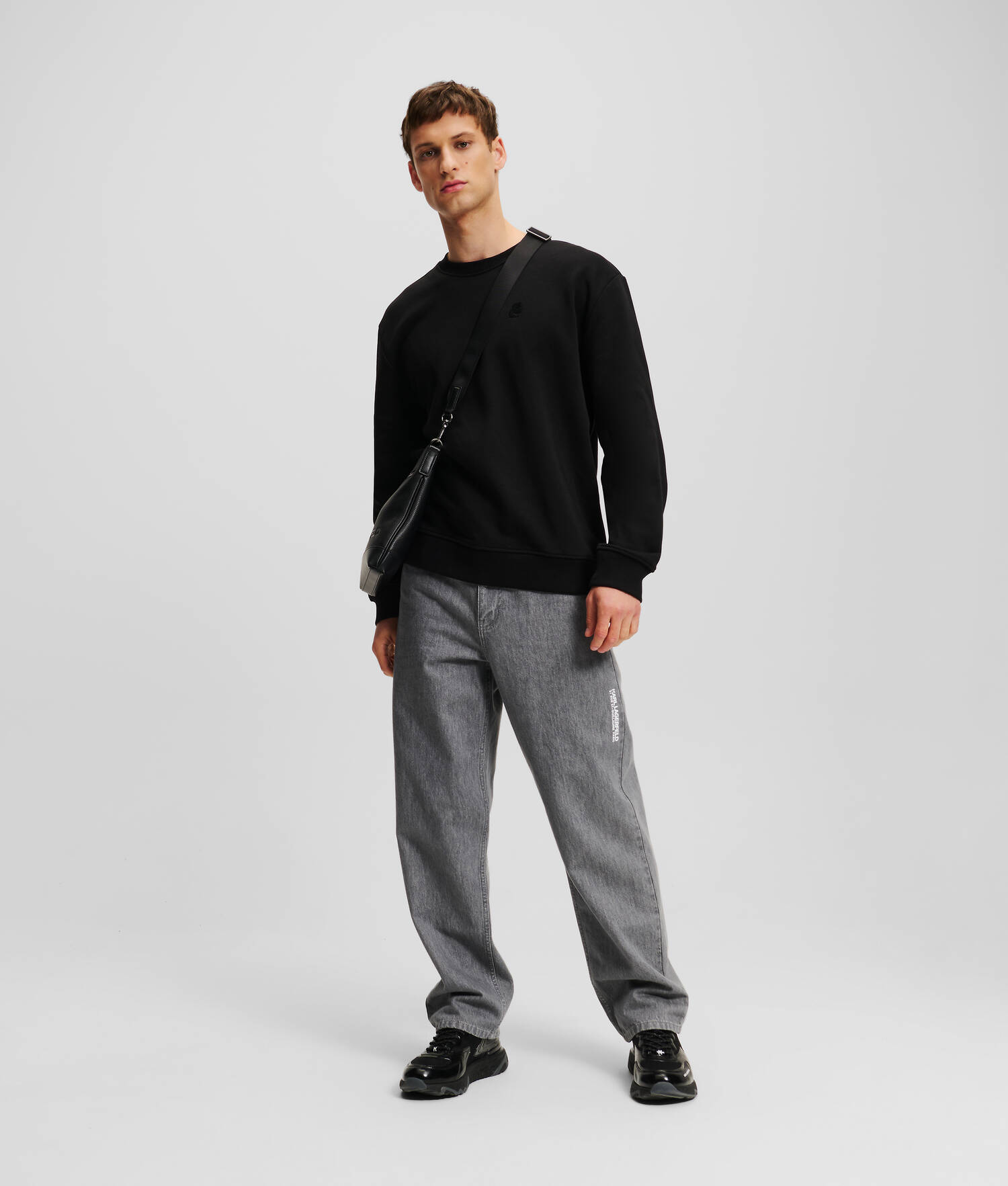 SWEAT-SHIRT KARL KAMEO - Noir