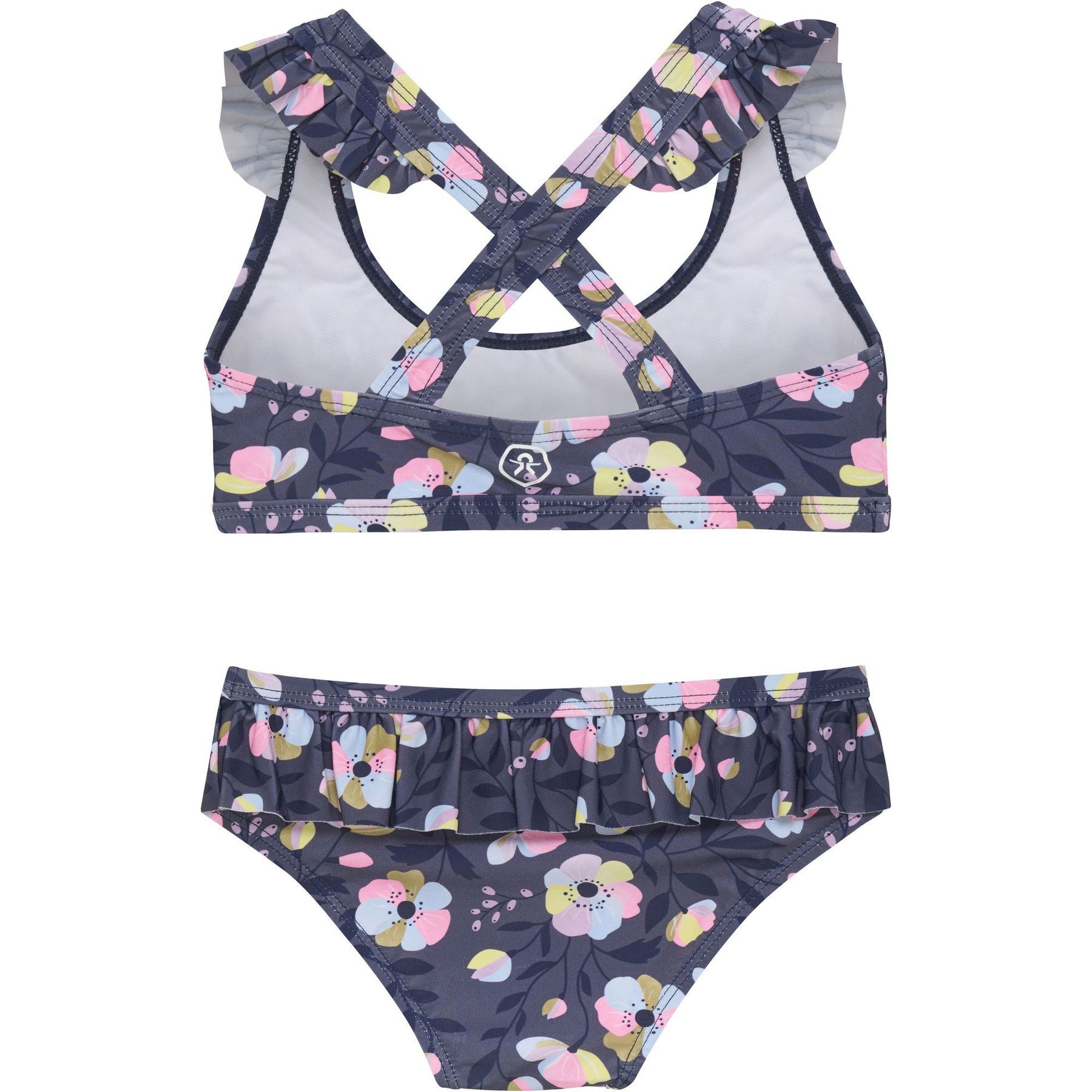 Color KidsBikini W.Short Skirt AOP