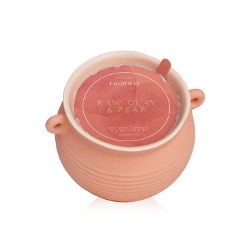 Paddywax Paddywax Santorini Candle - Raw Clay & Pear 240g/8.5oz