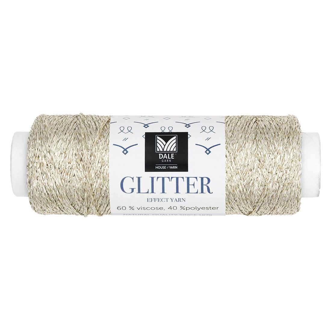 Glitter Effektgarn 20gr garnnøste