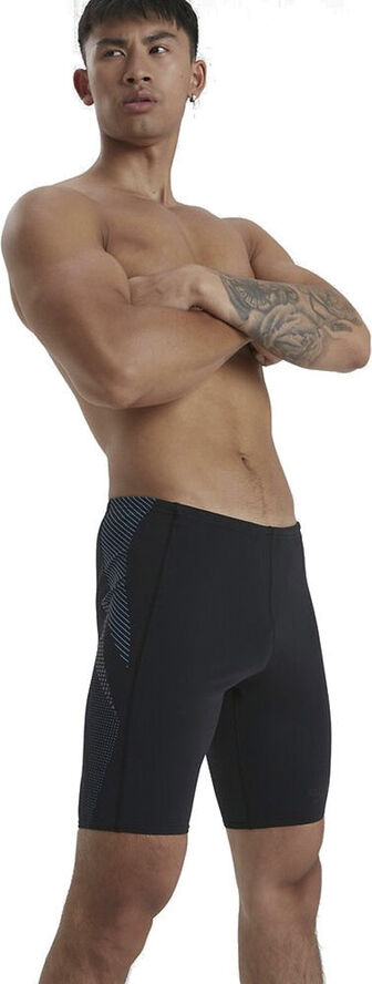 Speedo Tech panel Jammer badebukser Sort