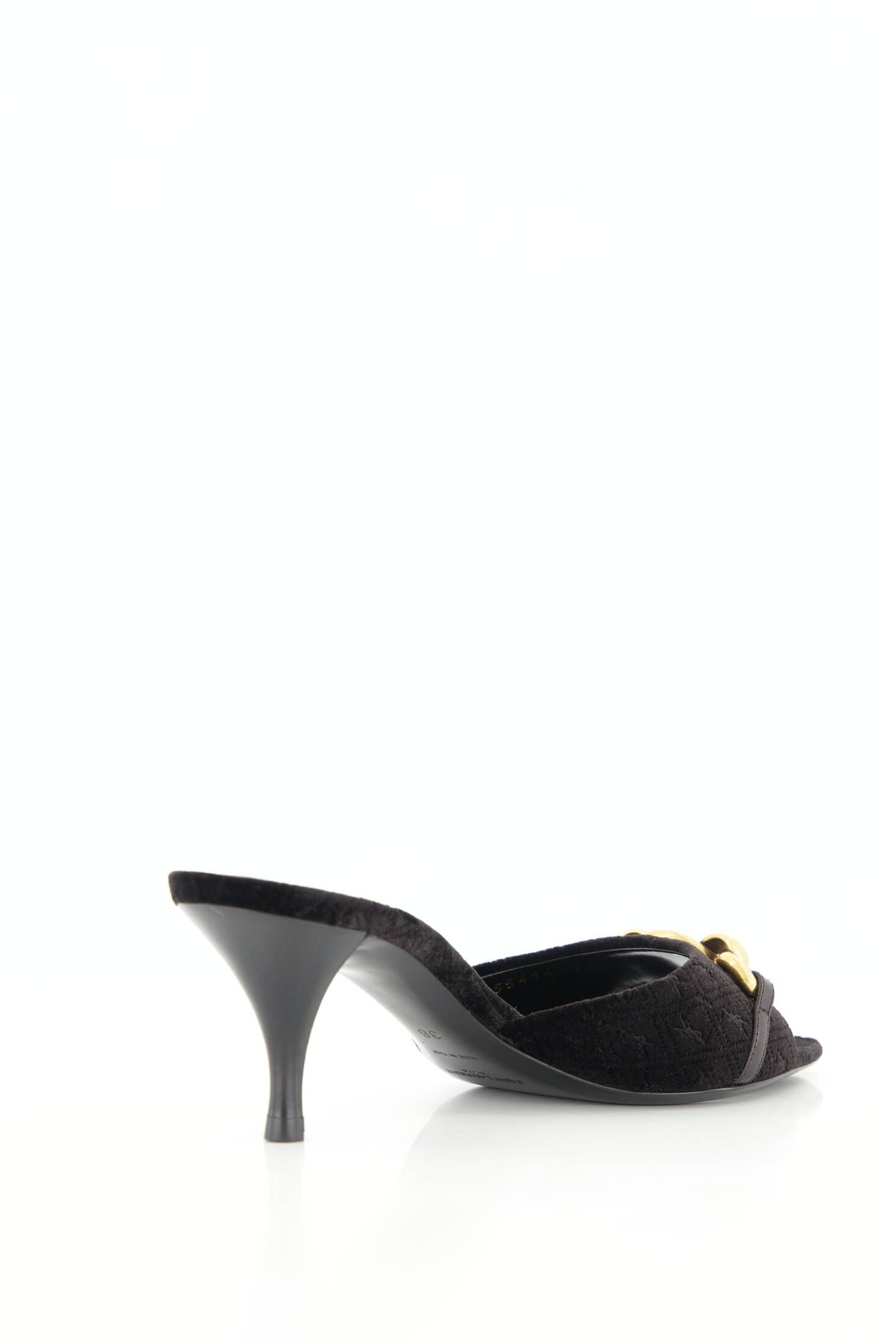 Saint Laurent| Damen Peeptoe-Pantoletten LE MAILLON MULES