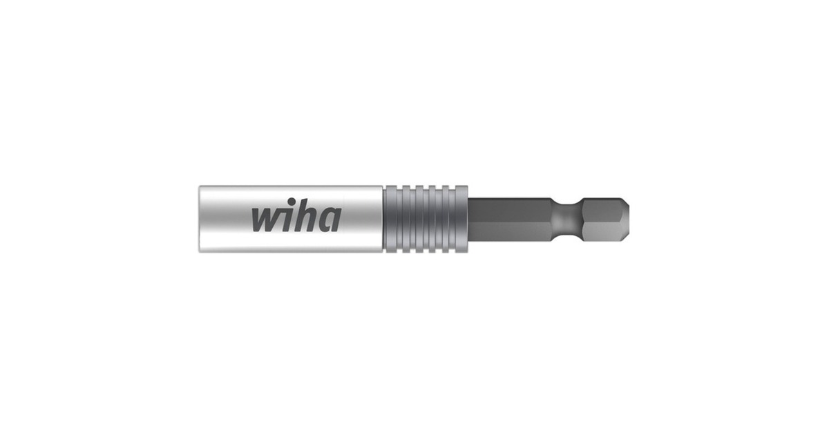 WihaBithouder CentroFix SuperSlim mechanisch vergrendelbaar adapter