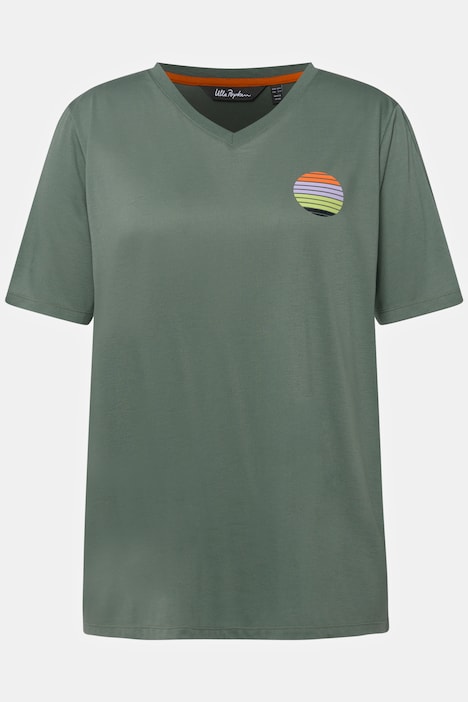 T-Shirt, V-Ausschnitt, Halbarm, antibakteriell
