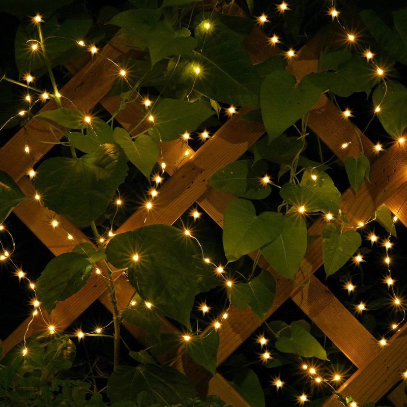 LED Draadverlichting - 200 LED's - 10 Strengen - 2 Meter - Kerst Decoratie
