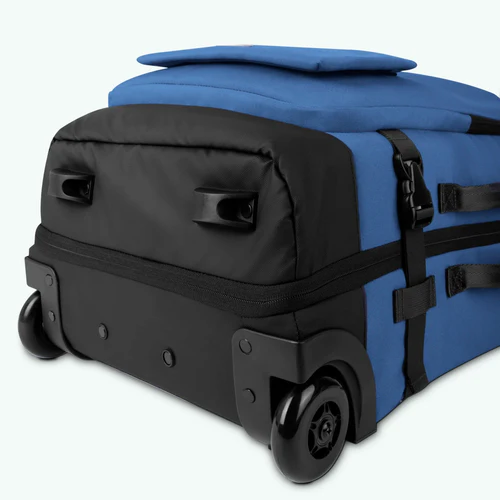 Valise souple 2 roues small Shiraz bleu