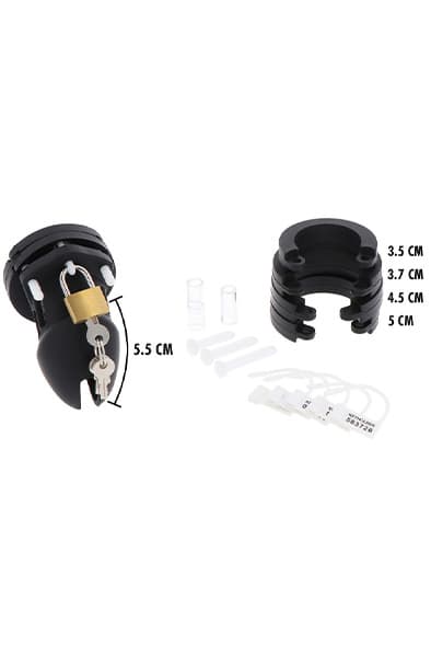 Chastity Cock Cage Silicone Small Kyskhetsbur