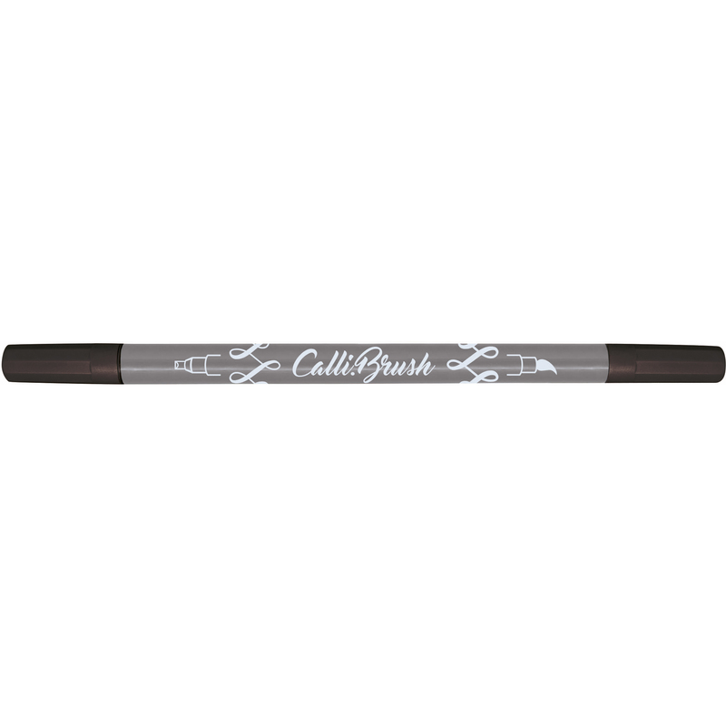 ONLINE Filzstift CalliBrush Double Tip, schwarz
