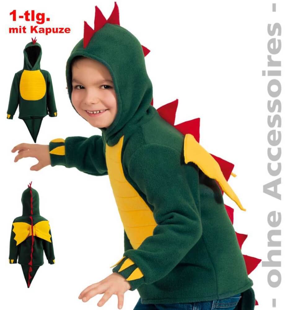 FRIES - Kleiner Drache, 1-tlg. mit Kapuze, Gr. 104