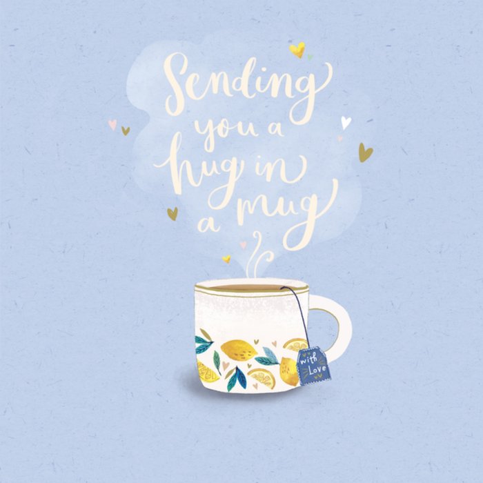 UK Greetings | Denken aan kaart| hug in a mug