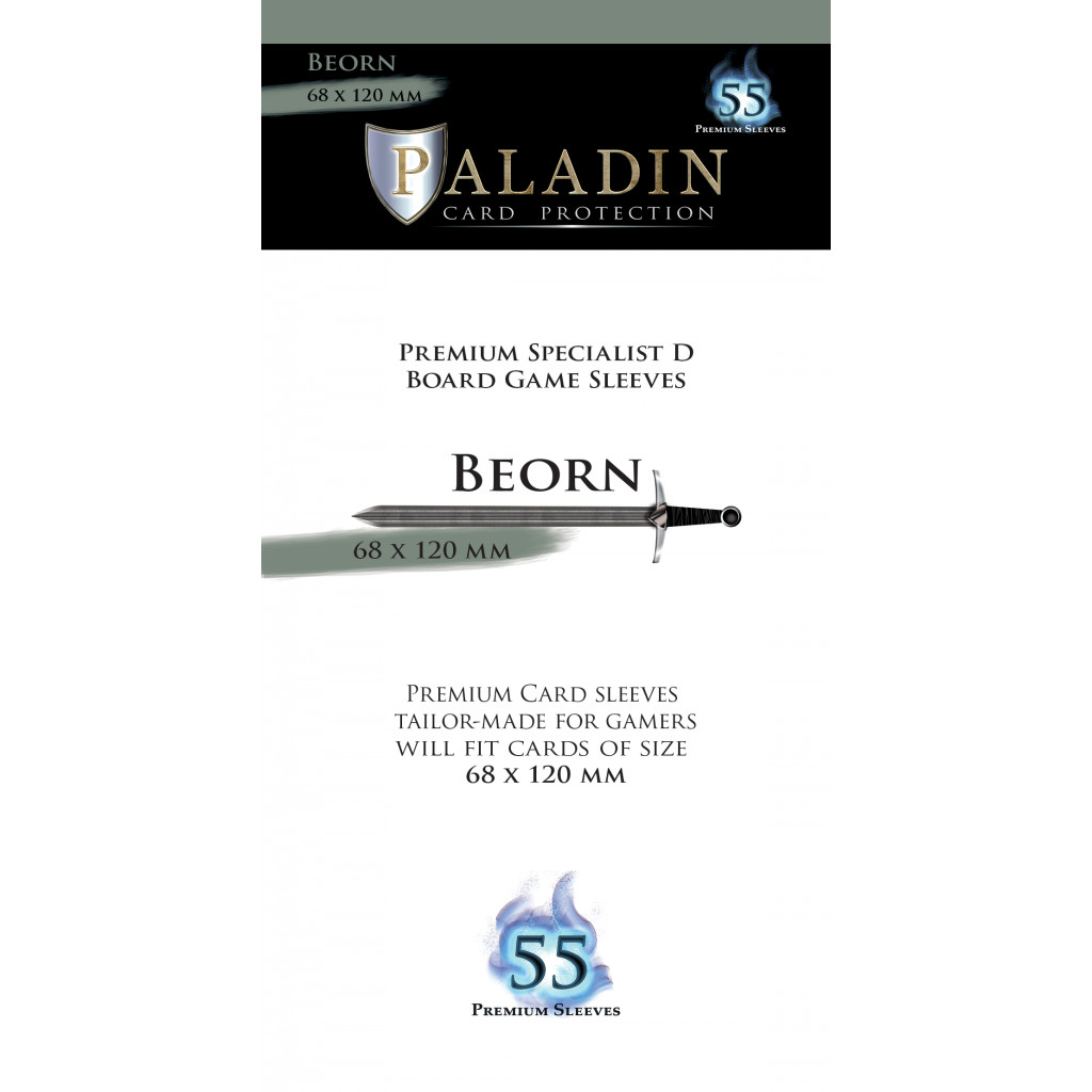 Pochettes Paladin - Beorn Specialist D - 68 x 120 mm - 55p