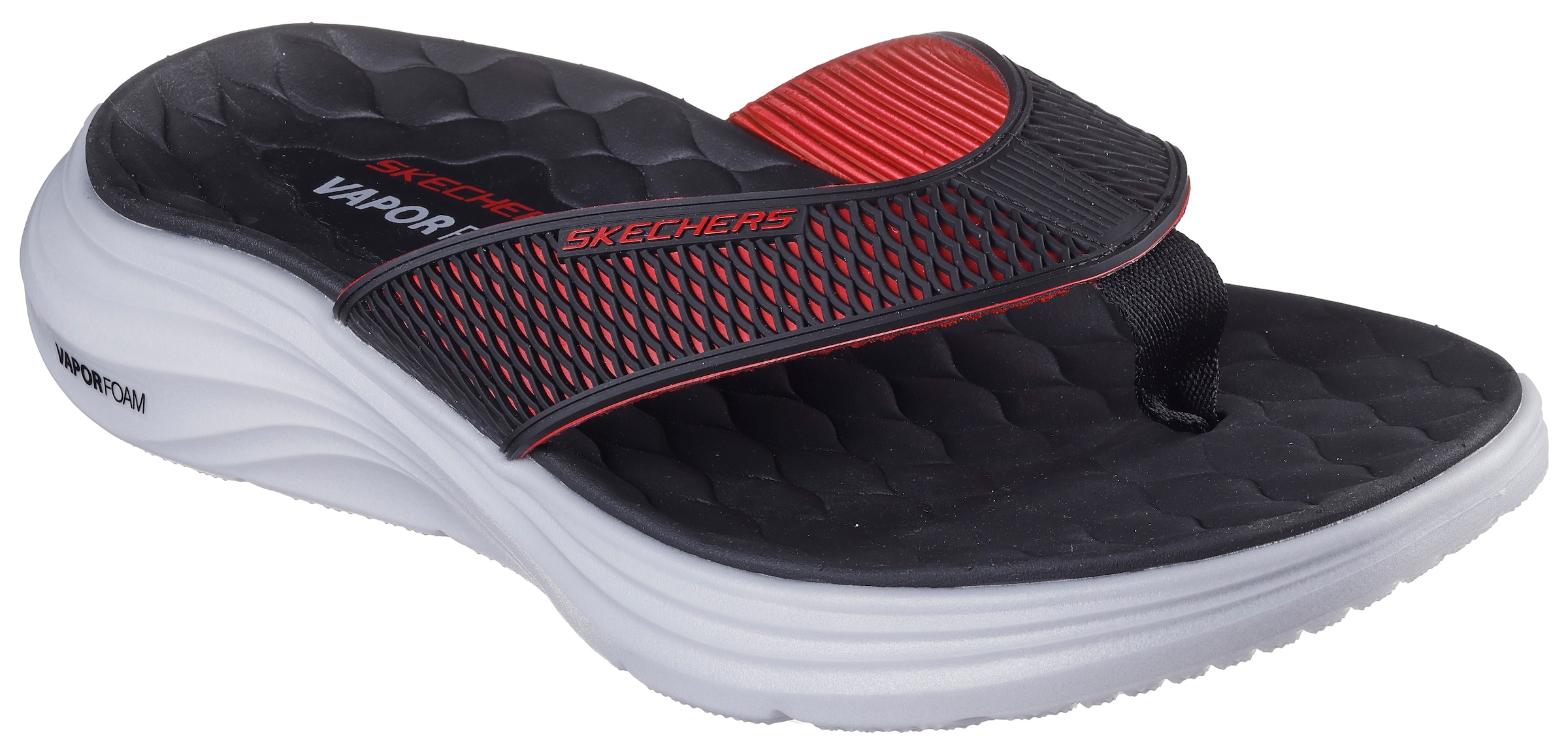 Skechers Zehentrenner »VAPOR FOAM SANDAL«  , Sommerschuh, Schlappen, Poolslides, Badeschuh, mit Vapor Foam