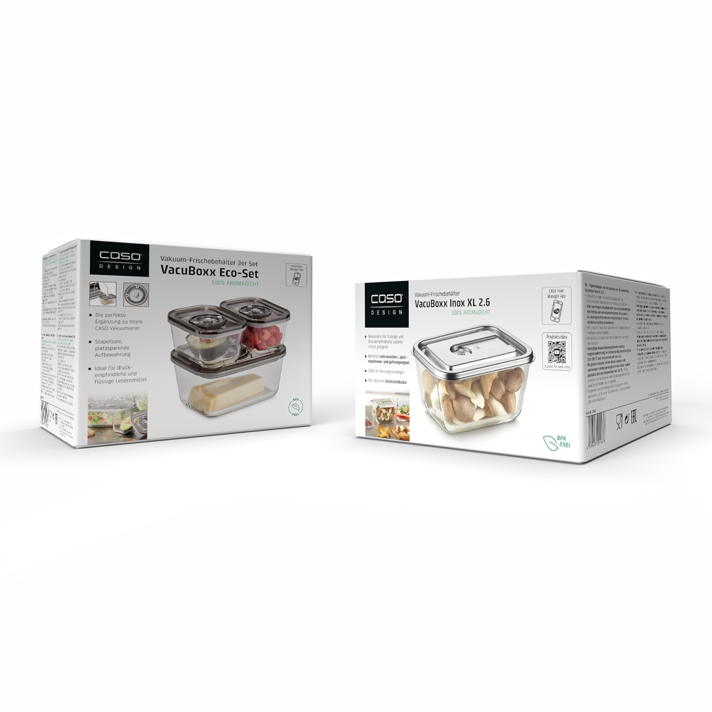 VacuBoxx Eco-Set + VacuBoxx Inox 2.6