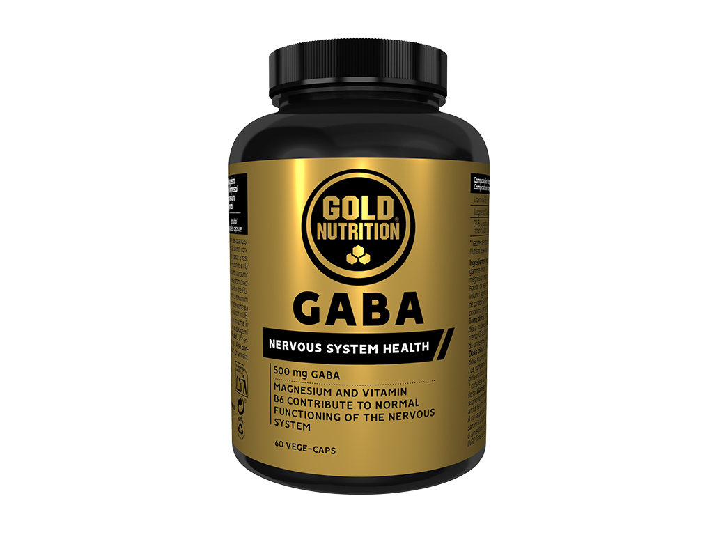 SUPLEMENTO GOLDNUTRITION GABA 60 CAPS