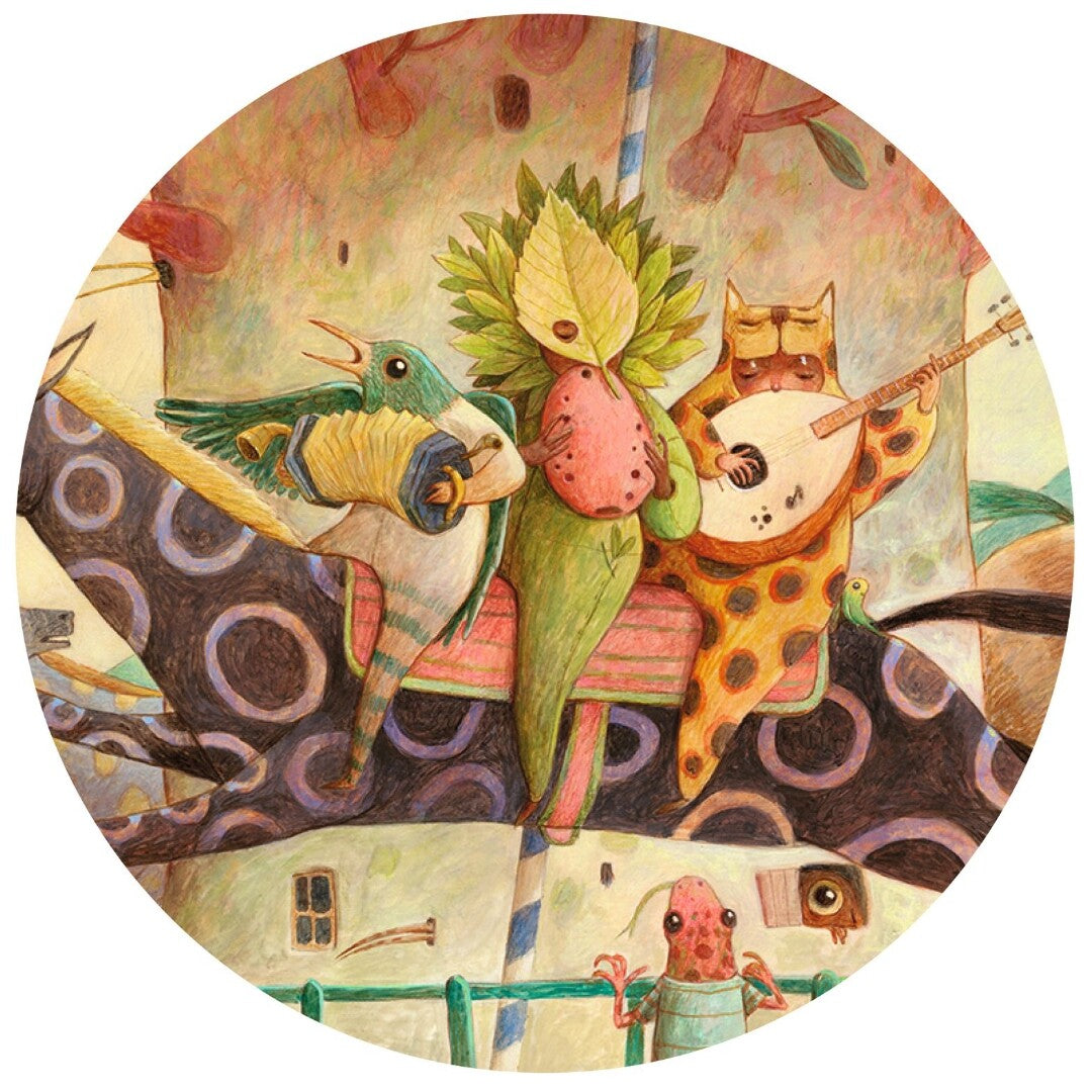 Djeco puzzel wonderful ride - 100st