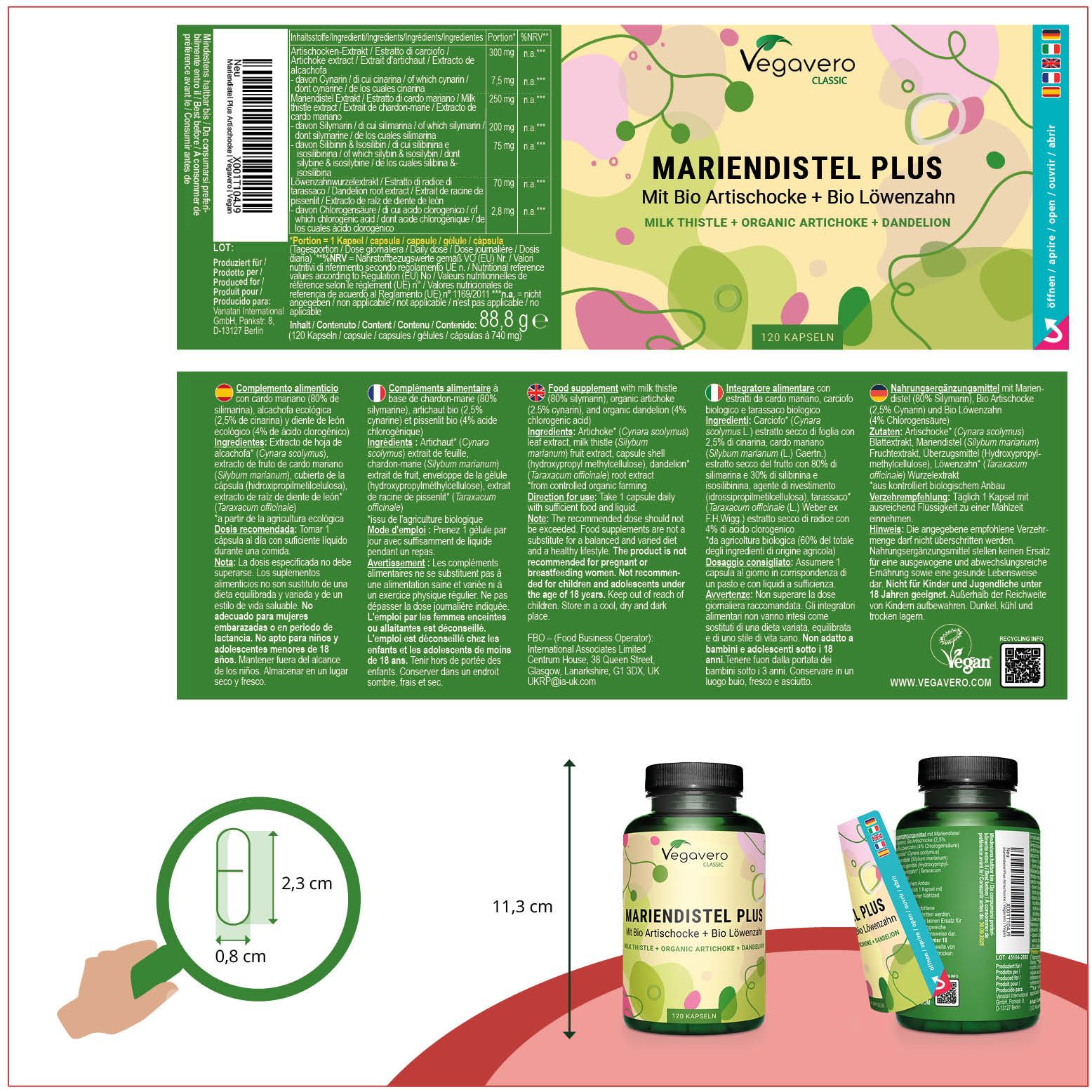 VEGAVERO Mariendistel Plus