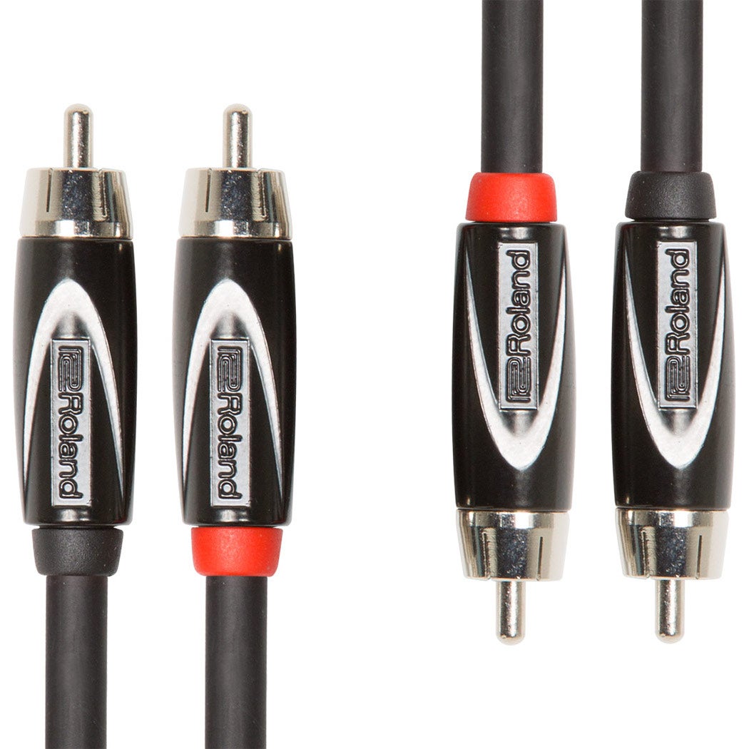 Roland RCC-3-2R2R tweevoudige RCA-kabel 1.00 meter
