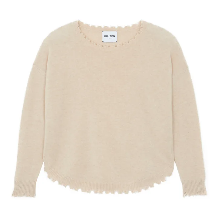 Kujten Pull Mela Cachemire | Ecru