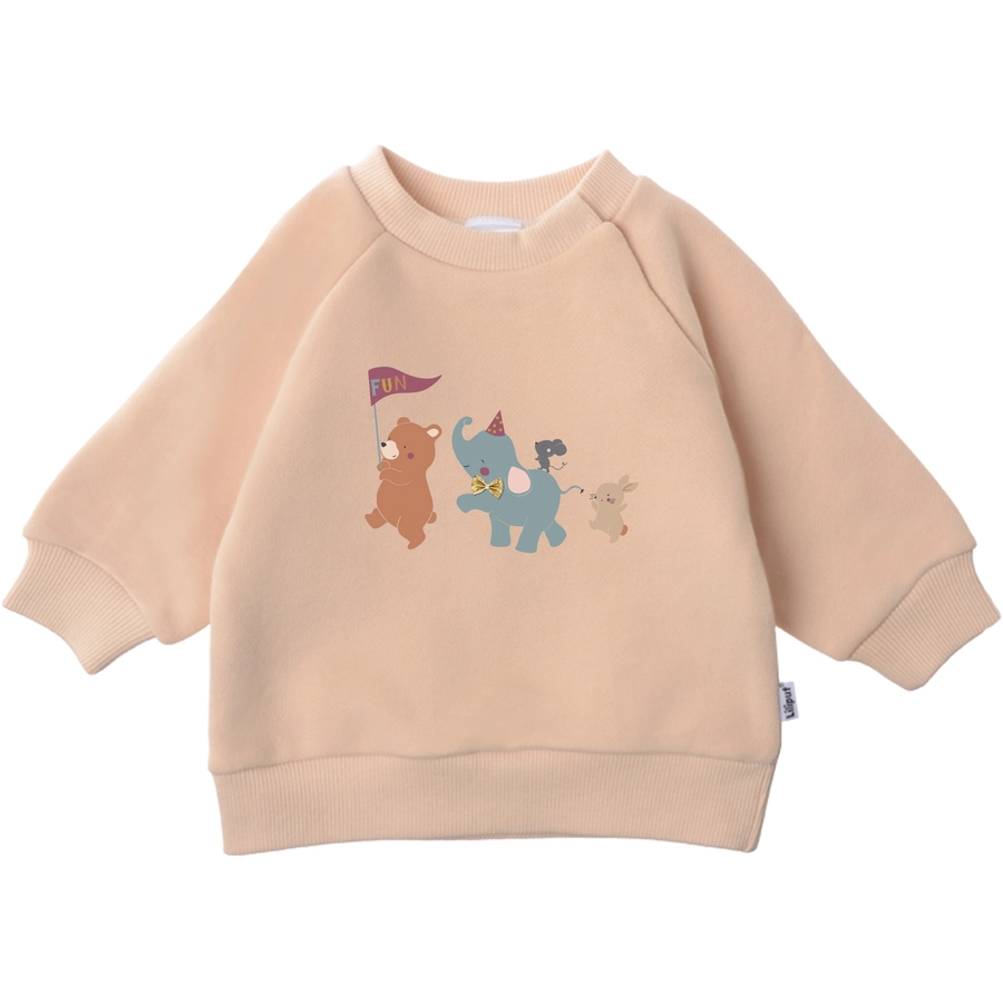 Liliput Sweatshirt Tierparade beige