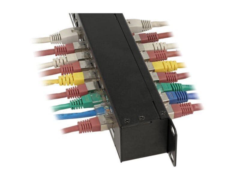 Delock Patchpanel 24 Port, Cat.6 STP 19