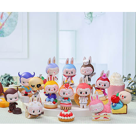 Labubu monsters patisseries samlerfigur – flere varianter – assorteret