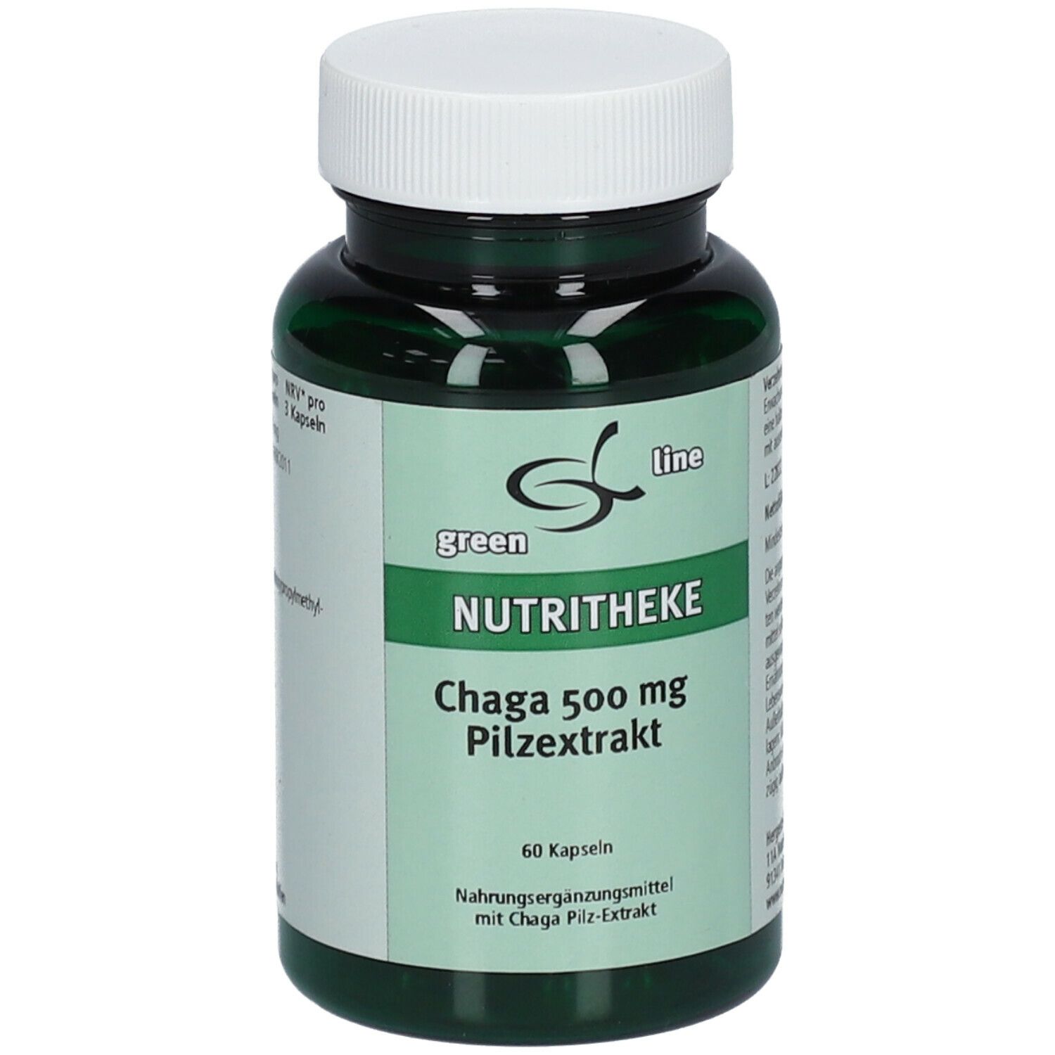 green line NUTRITHEKE Chaga 500 mg Pilzextrakt