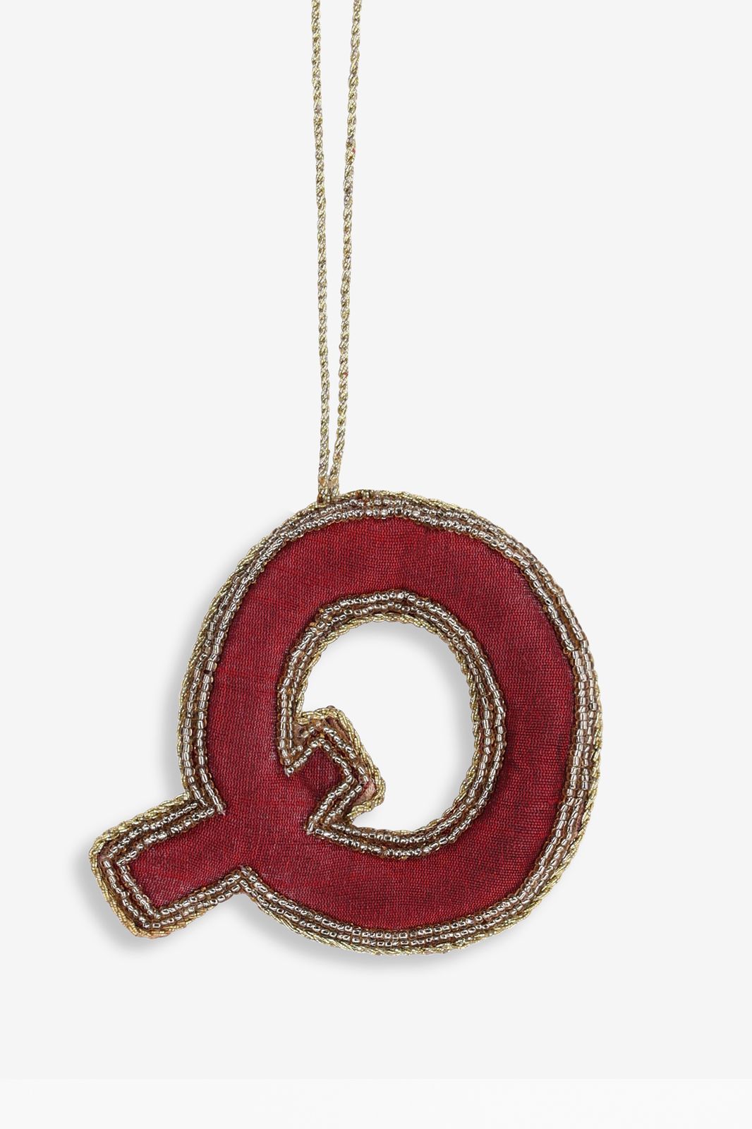 Kersthanger letter Q