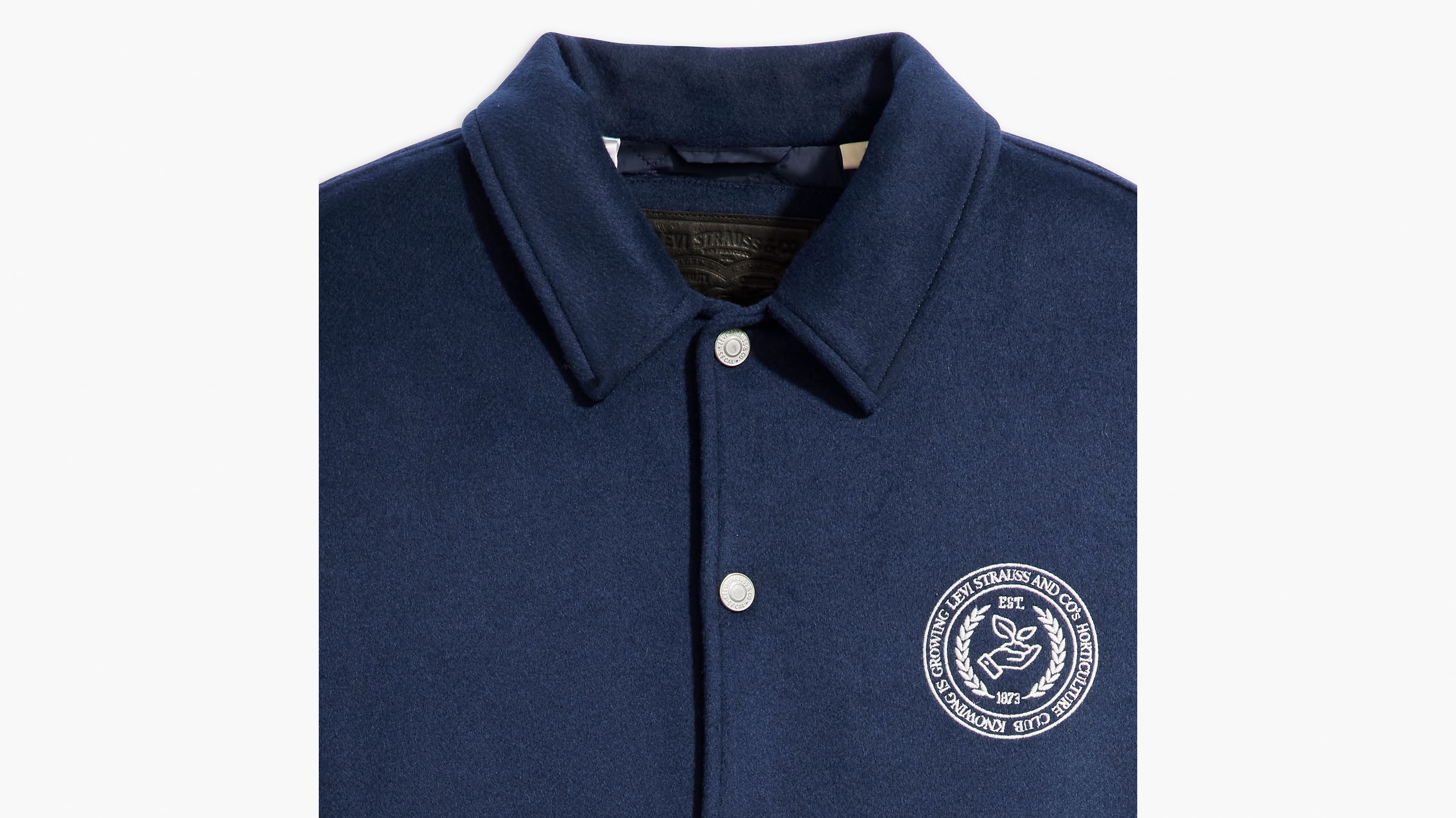 Veste Sutro Letterman - Naval Academy - Bleu