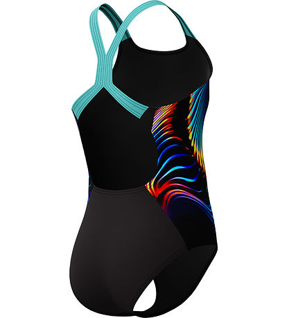 Speedo Badeanzug - Digital Placement Powerback - Blau m. Preis