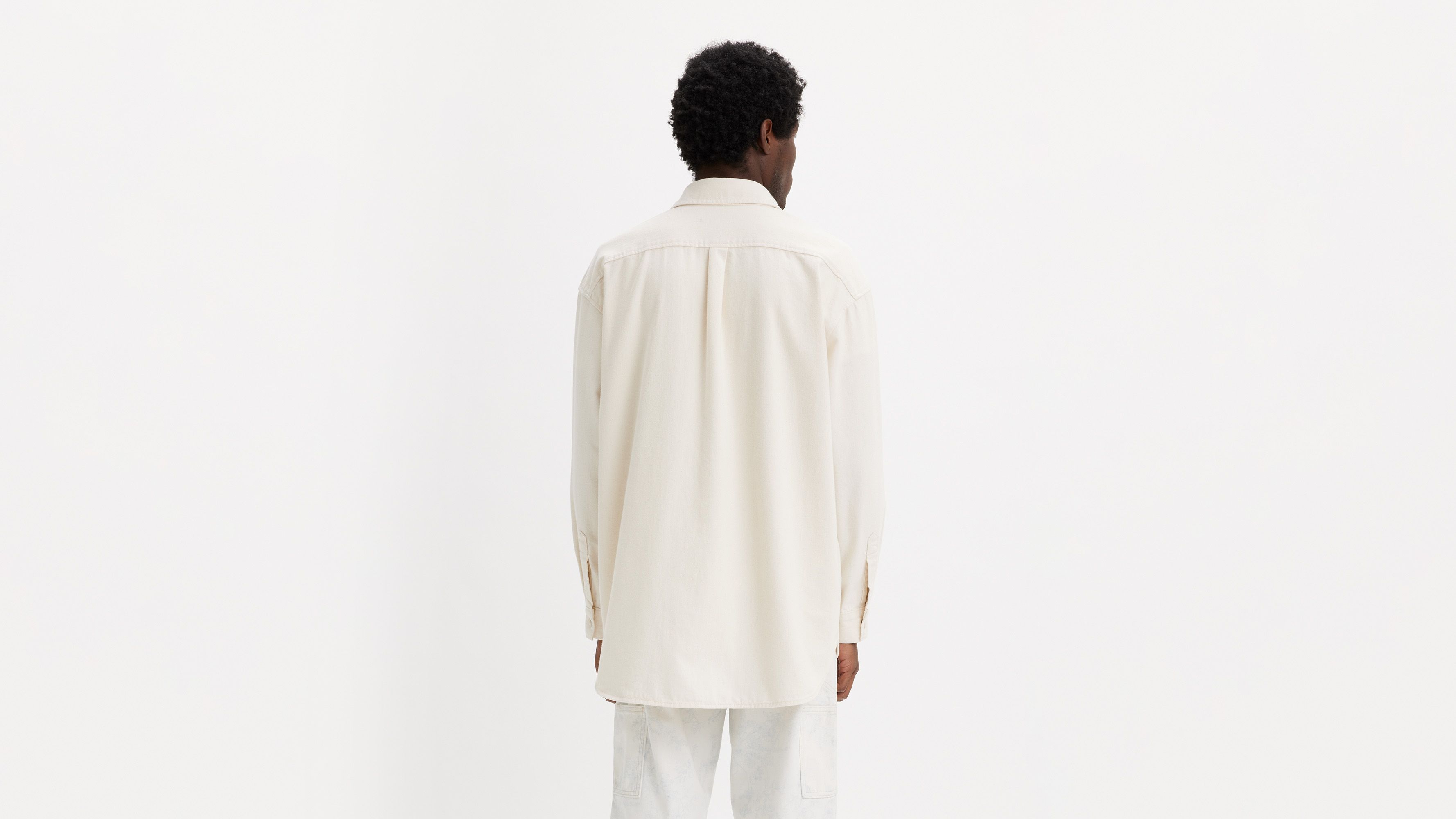 Levi's® Wellthread® chemise Stonefield - Soft Ceramic - Blanc