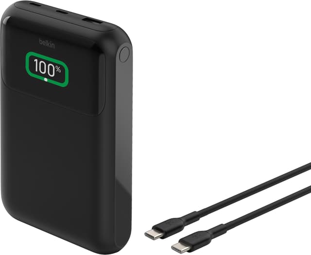 Belkin BoostCharge Pro 20K powerbank til bærbar computer (sort)