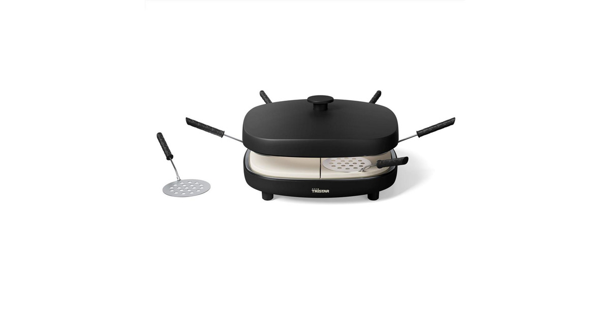 TristarPizza Family 6 pizzaoven  (Zwart, 1200 Watt, voor 6 personen)