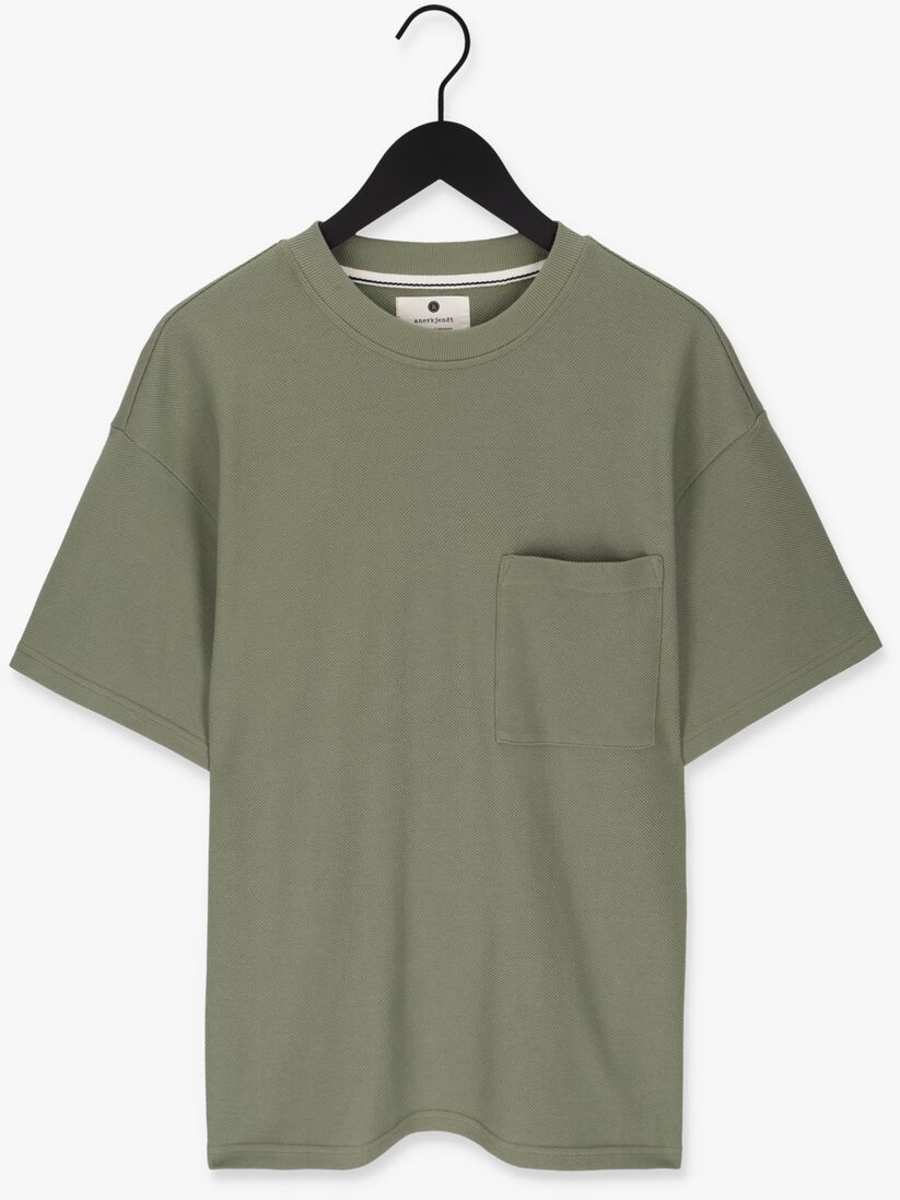 ANERKJENDT olijf anerkjendt t-shirt akholger olivine pique