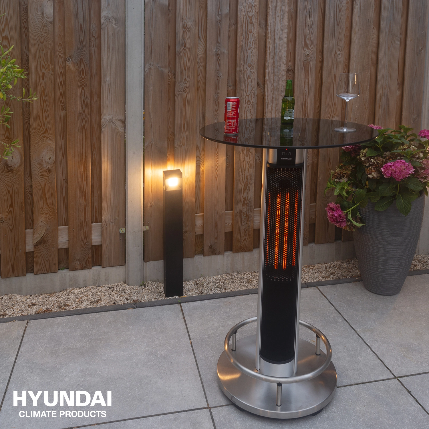 Hyundai 68821 Infrarood statafel - 1600W - 230V