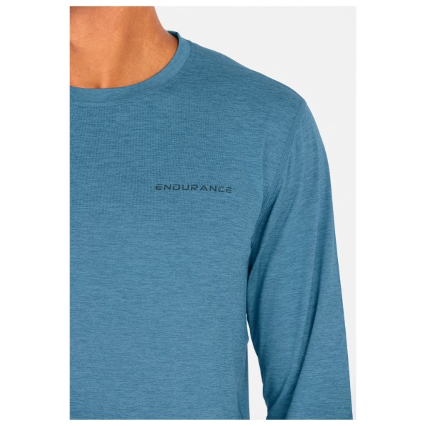 ENDURANCE - Abdon Melange L/S Tee - T-shirt technique