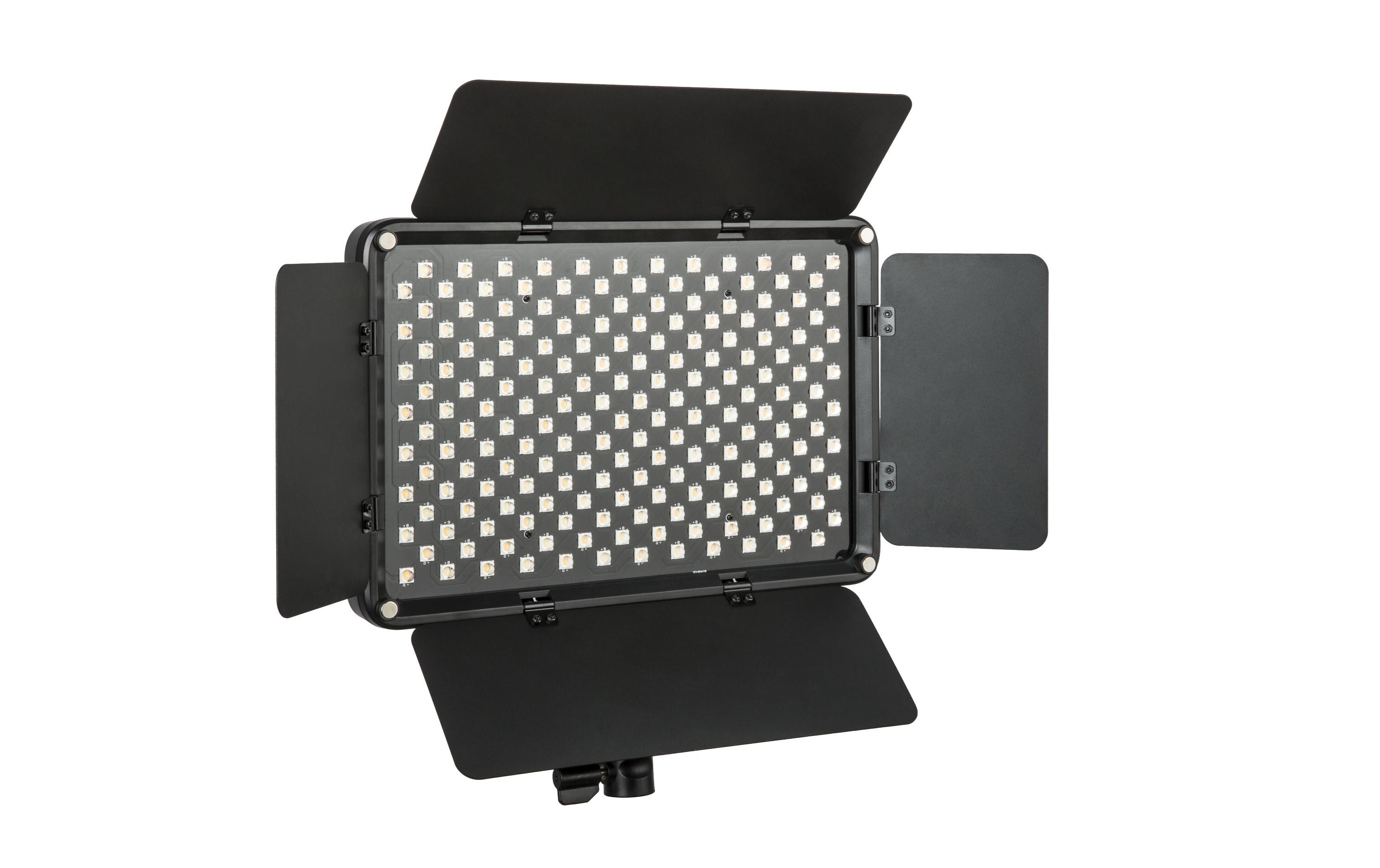 Videoleuchte VL-S192T<br>LED-Leuchte mit LCD-Display