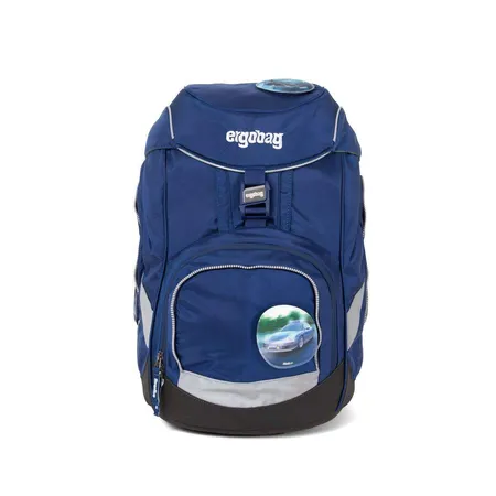 ergobag PACK Schulrucksack-Set BlaulichtBär, 6-teilig