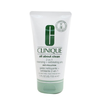 Clinique Tudo sobre limpeza 2 em 1   gel esfoliante  150ml/5oz