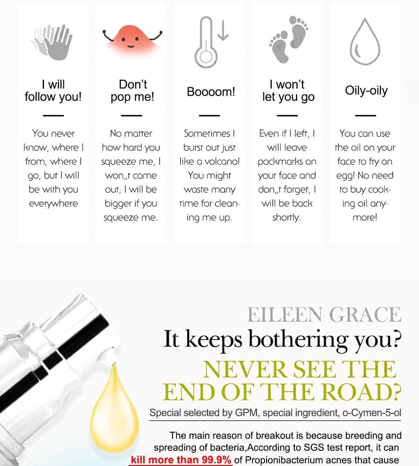EILEEN GRACE - Acne Prevent Essences